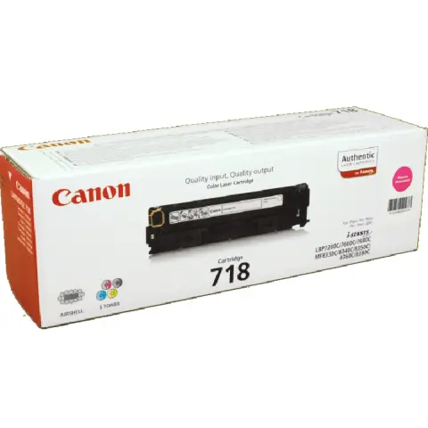 Toner Canon 718 / CRG- 718M Magenta do drukarek (Oryginalny) [2.9k]